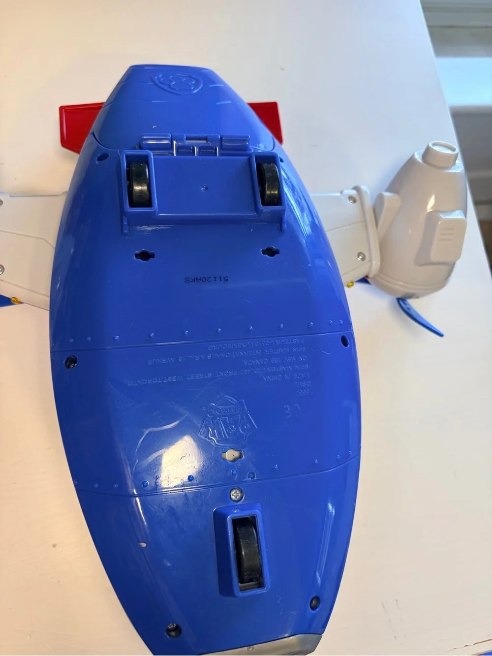 Spin Master PAW PATROL Air Patroller Plane Airplane 16” Not Sure If Sounds Work